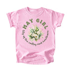 May Girl Birth Flowers (Bouquet) Tee - Kids