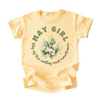 May Girl Birth Flowers (Bouquet) Tee - Kids
