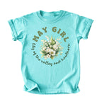 May Girl Birth Flowers (Bouquet) Tee - Kids