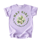 May Girl Birth Flowers (Bouquet) Tee - Kids