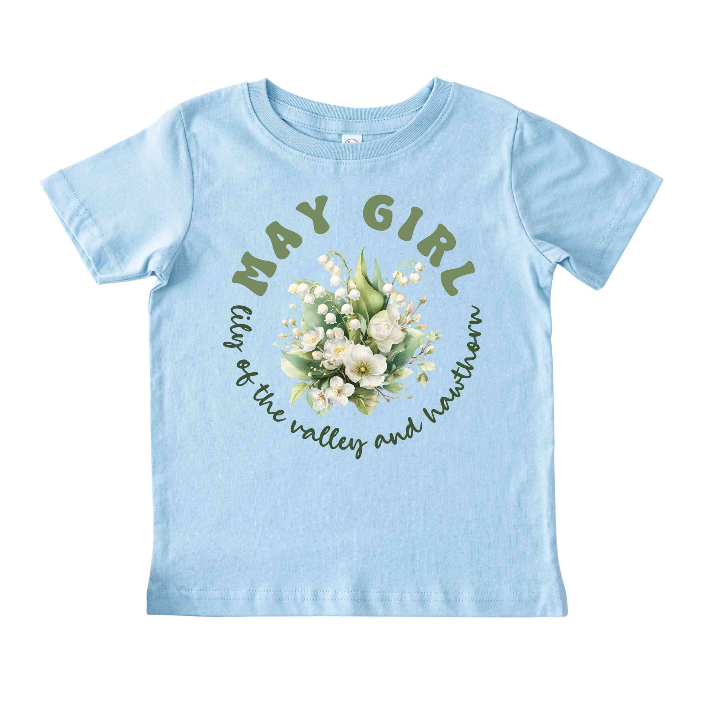 May Girl Birth Flowers (Bouquet) Tee - Toddlers