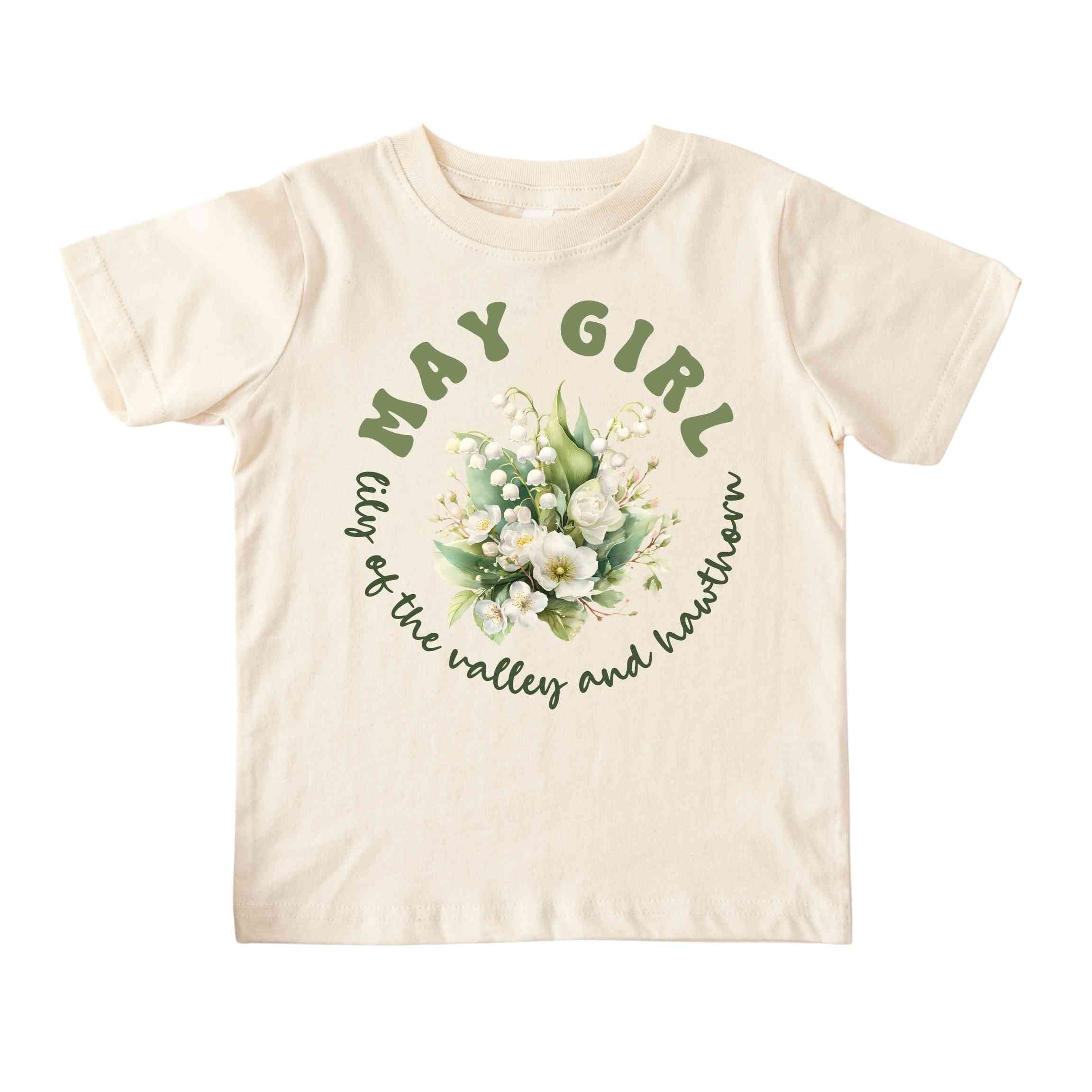 May Girl Birth Flowers (Bouquet) Tee - Toddlers
