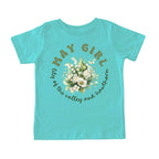 May Girl Birth Flowers (Bouquet) Tee - Toddlers