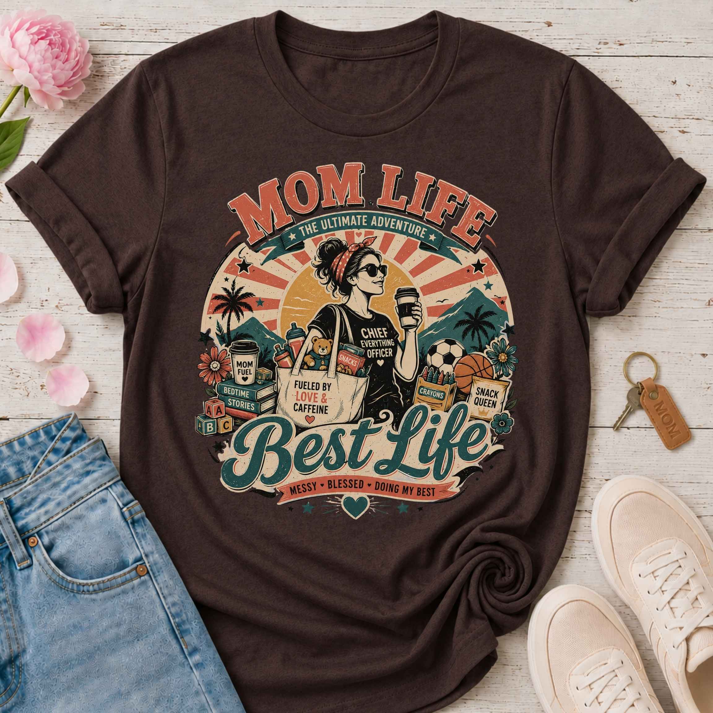Mom Life Best Life Tee