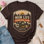 Mom Life Survival Club Tee