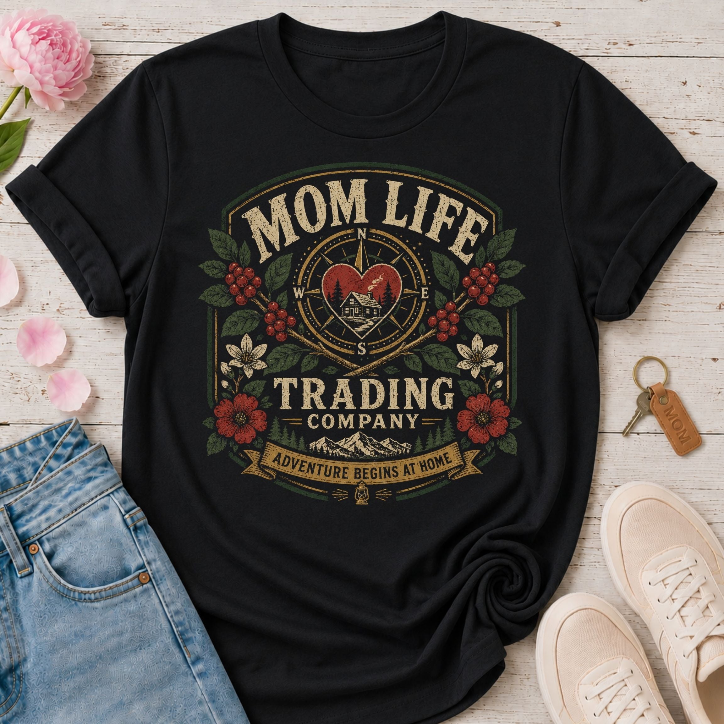 Mom Life Trading Company Tee
