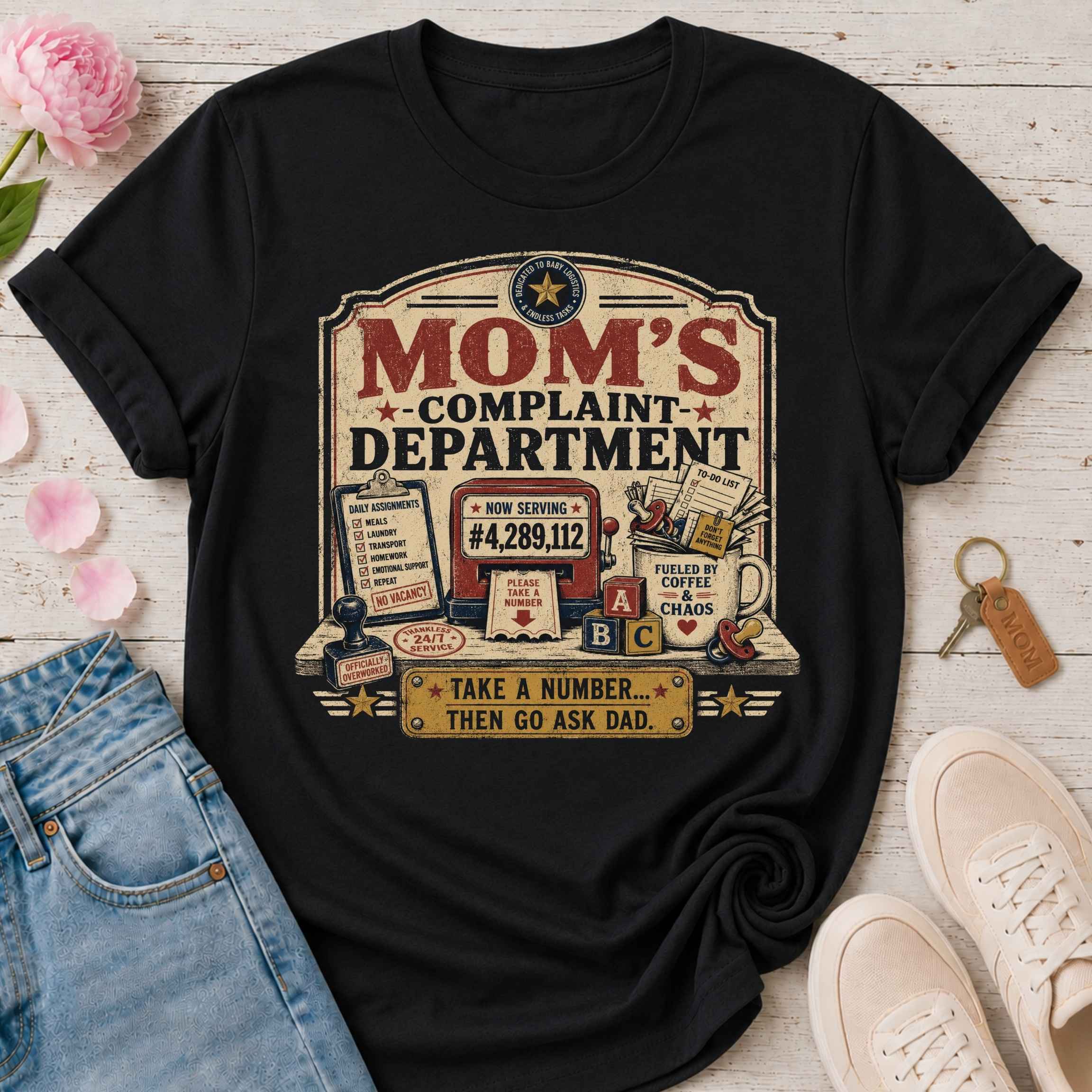 Mom's Complaint Department Tee