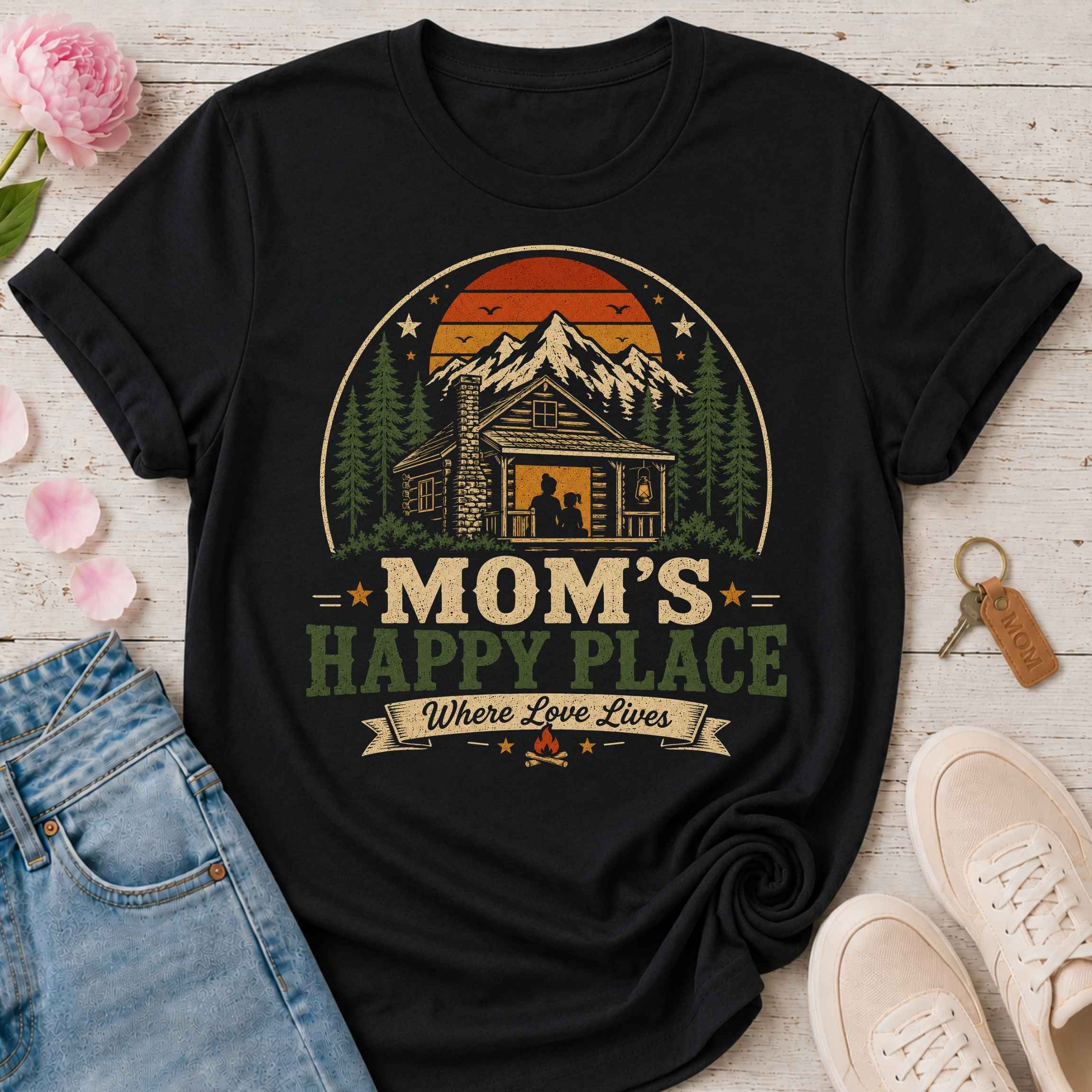 Mom's Happy Place Tee