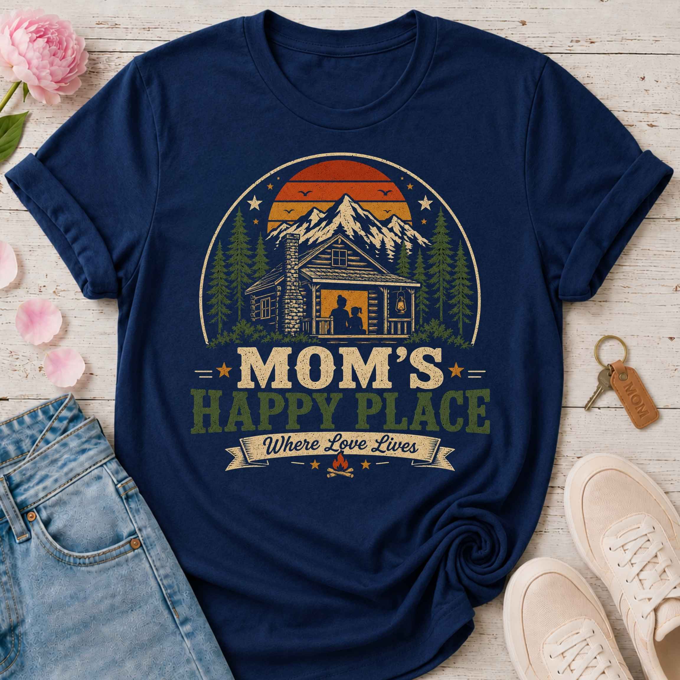 Mom's Happy Place Tee