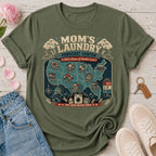 Mom's Laundry Forecast Center Tee