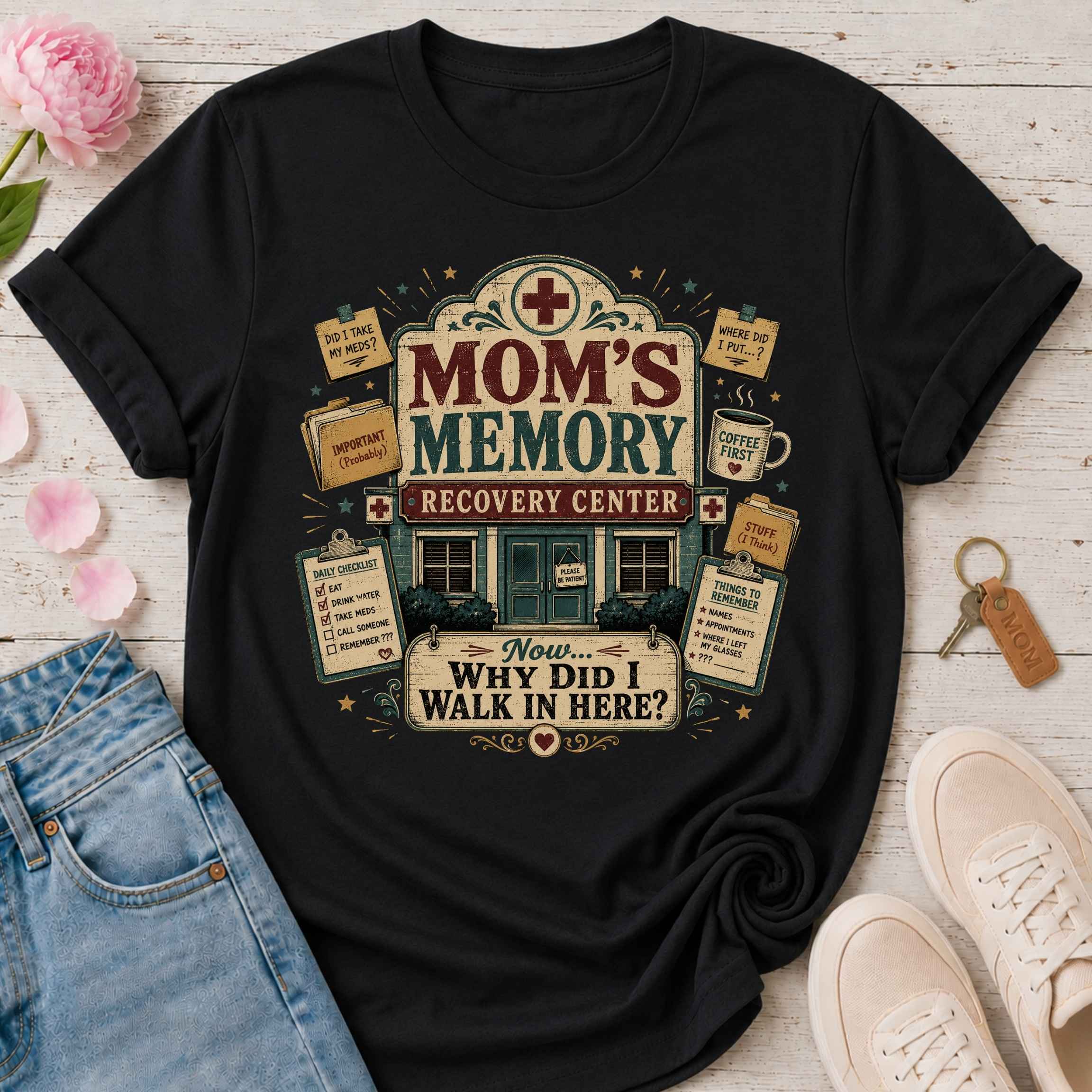 Mom's Memory Recovery Center Tee