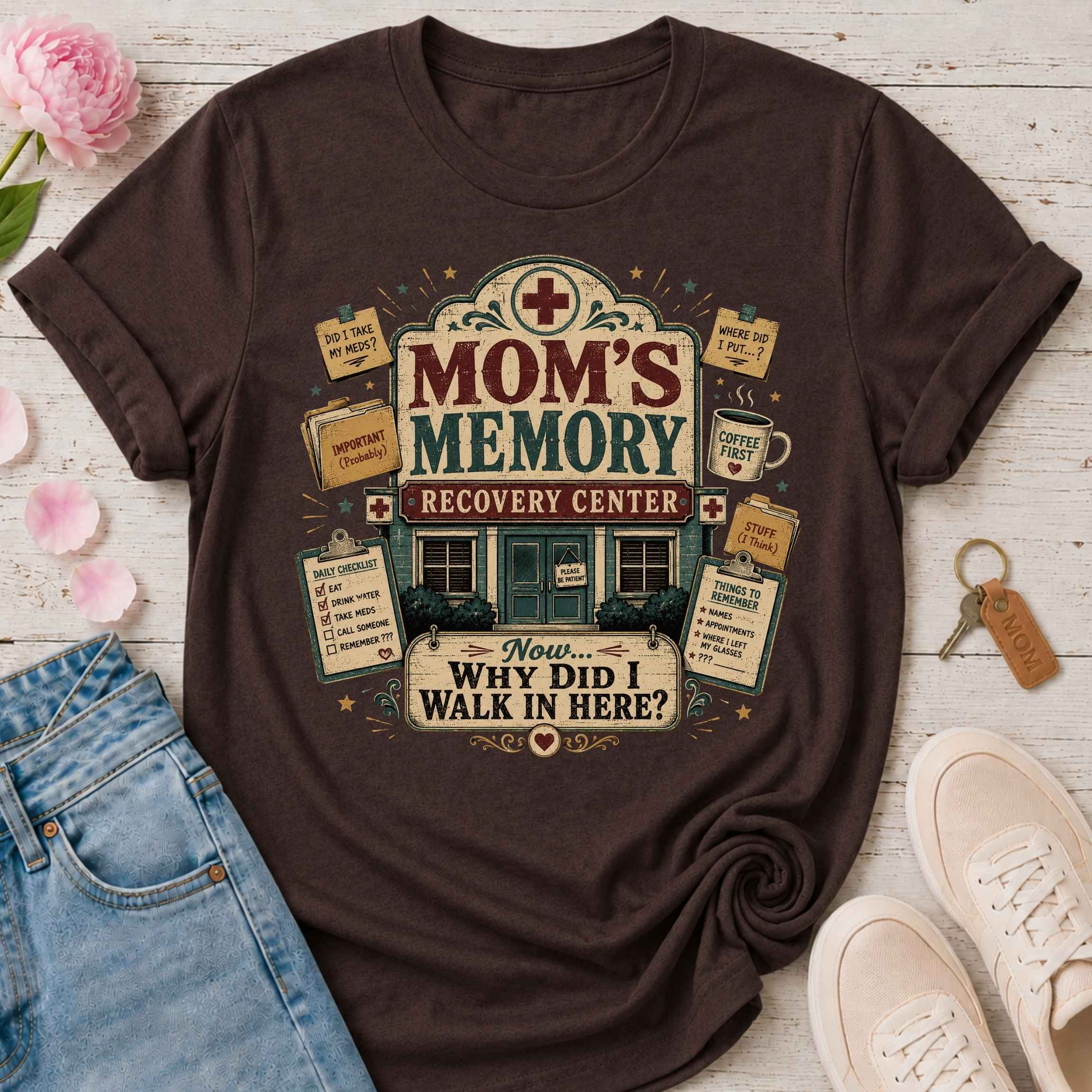 Mom's Memory Recovery Center Tee