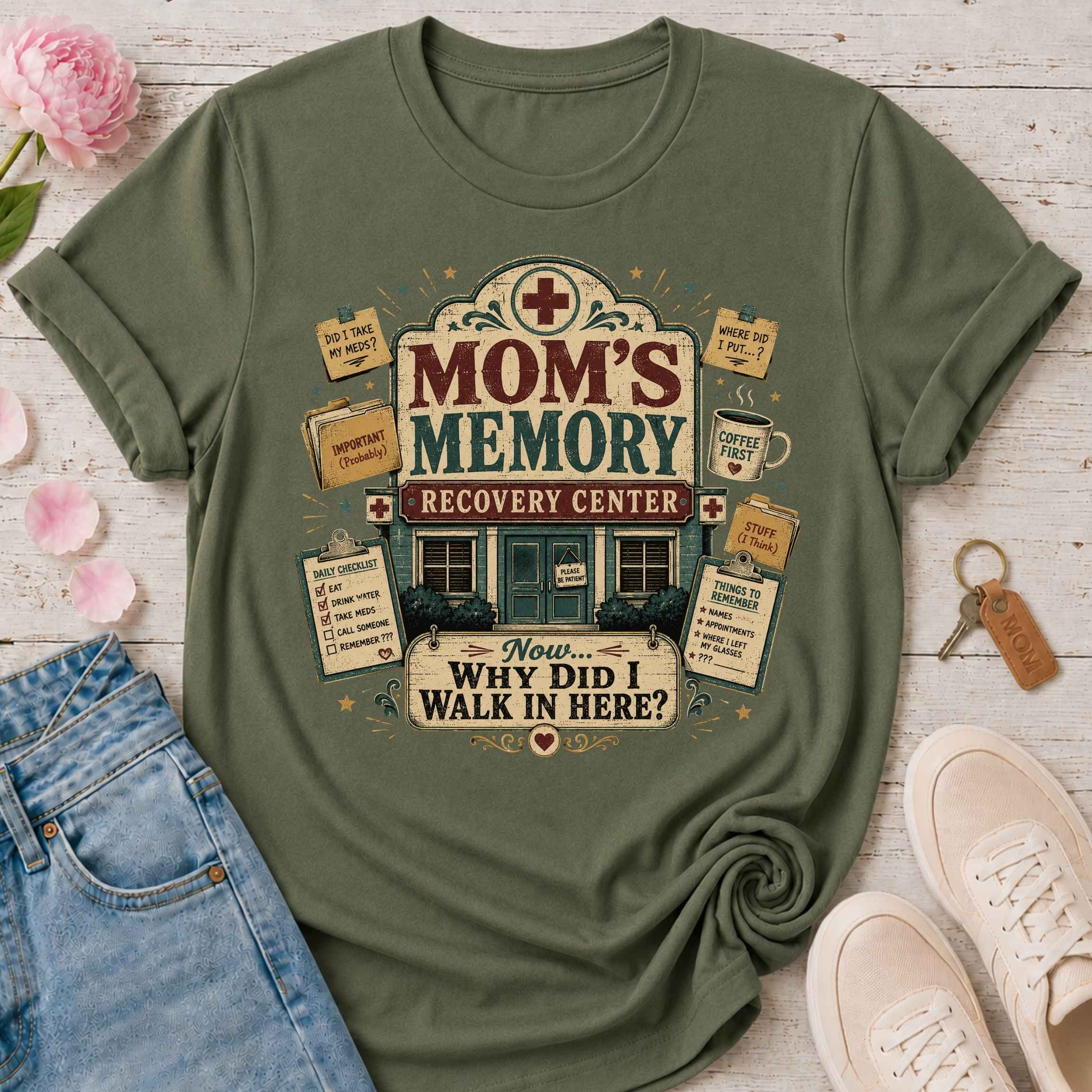 Mom's Memory Recovery Center Tee