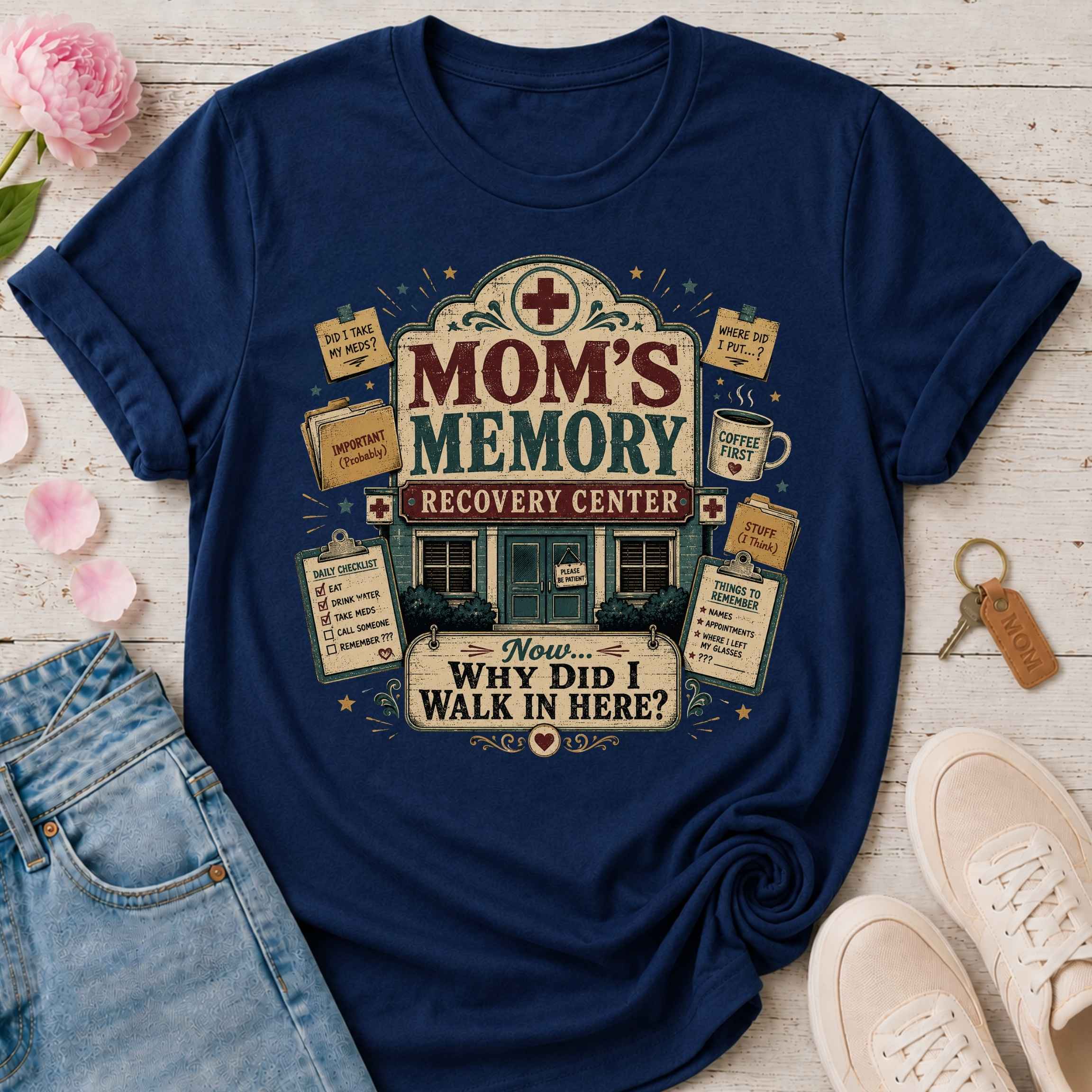 Mom's Memory Recovery Center Tee