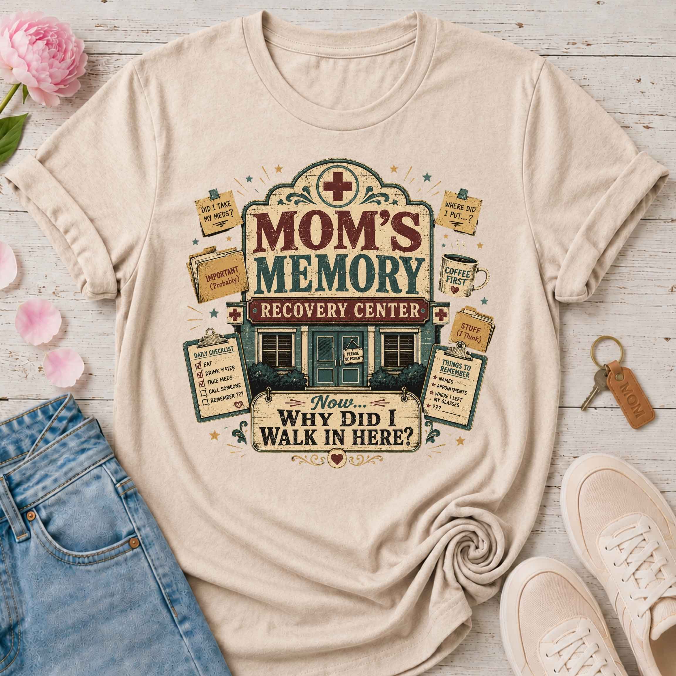 Mom's Memory Recovery Center Tee