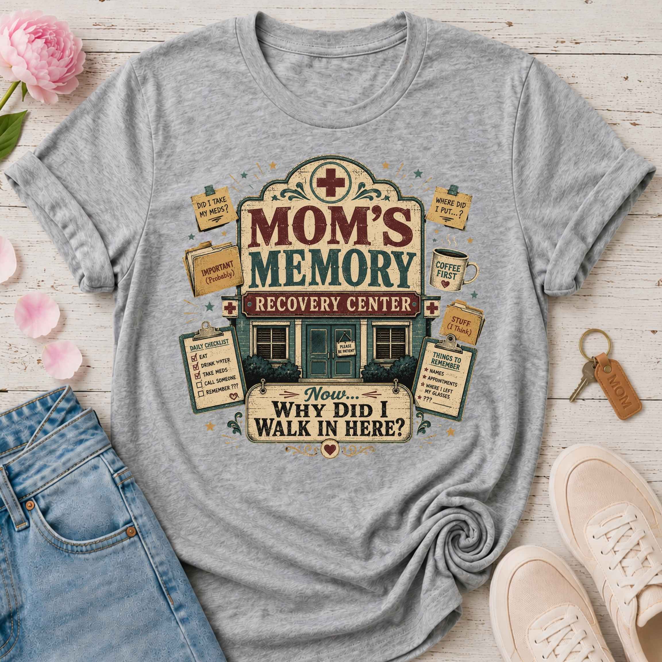 Mom's Memory Recovery Center Tee
