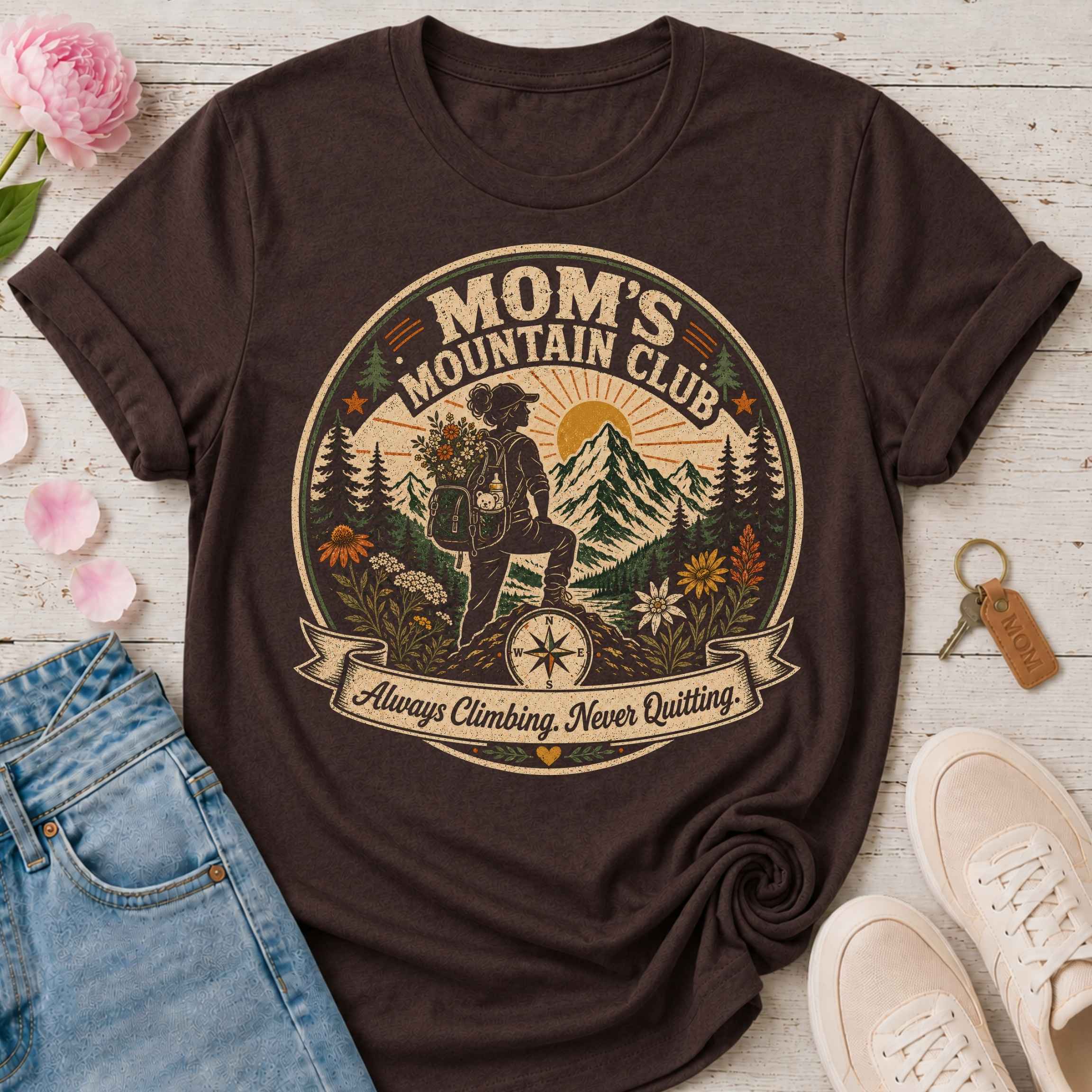 Mom's Mountain Club Tee