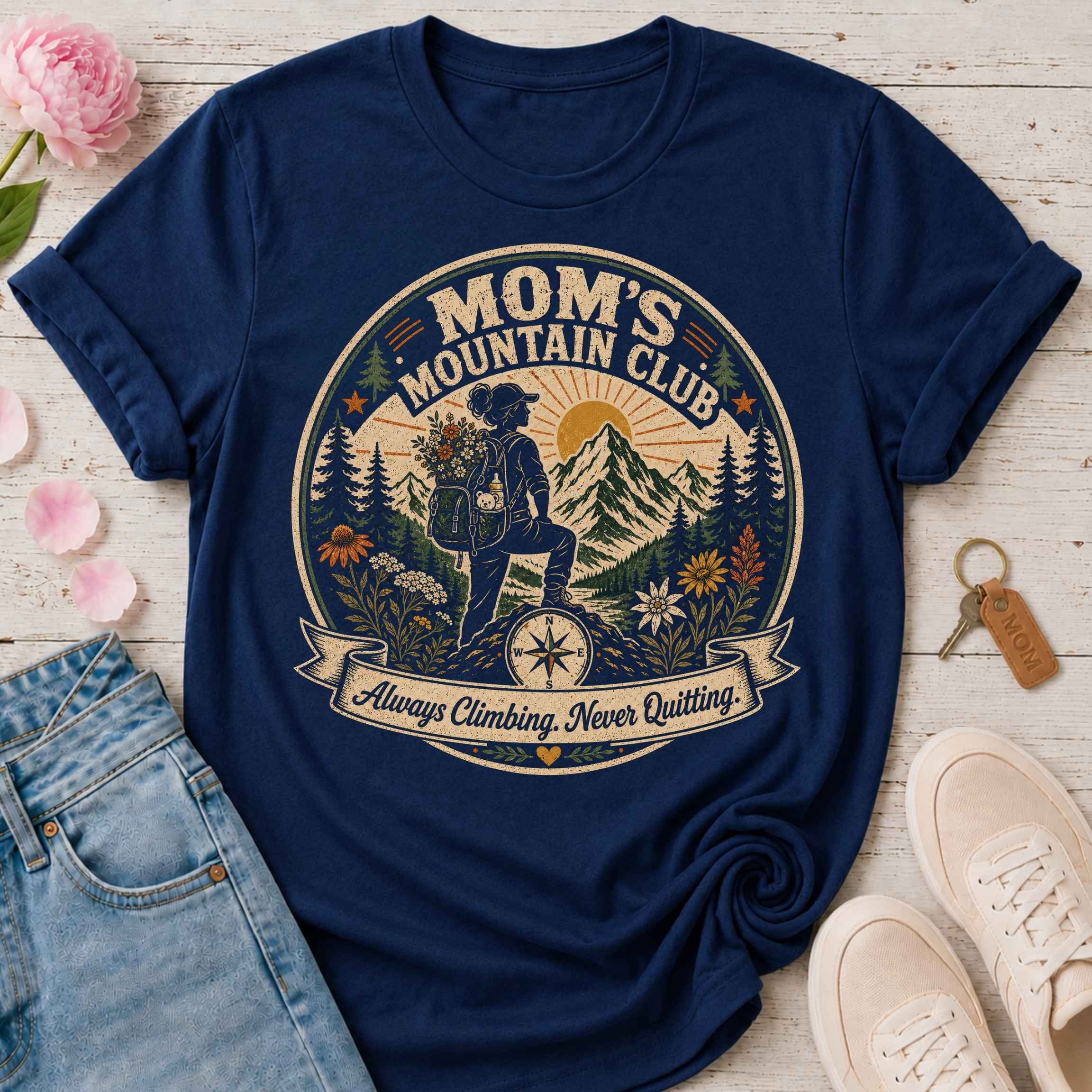 Mom's Mountain Club Tee