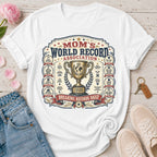 Mom's World Record Association Tee