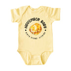 November Baby Birth Stone Bodysuit