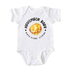November Baby Birth Stone Bodysuit
