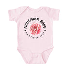 November Baby Alternate Birth Flower Bodysuit