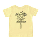 November Girl Birth Flowers (Line Art) Tee - Toddlers