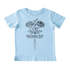 November Girl Birth Flowers (Line Art) Tee - Toddlers