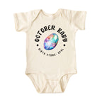 October Baby Birth Stone Bodysuit