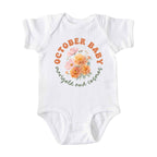October Baby Birth Flowers (Bouquet) Bodysuit