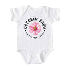 October Baby Alternate Birth Flower Bodysuit
