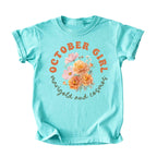 October Girl Birth Flowers (Bouquet) Tee - Kids