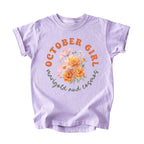 October Girl Birth Flowers (Bouquet) Tee - Kids