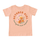 October Girl Birth Flowers (Bouquet) Tee - Toddlers