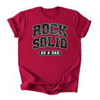Rock Solid as A Dad Tee