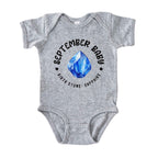 September Baby Birth Stone Bodysuit