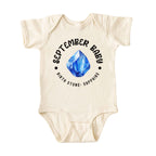 September Baby Birth Stone Bodysuit