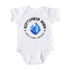 September Baby Birth Stone Bodysuit
