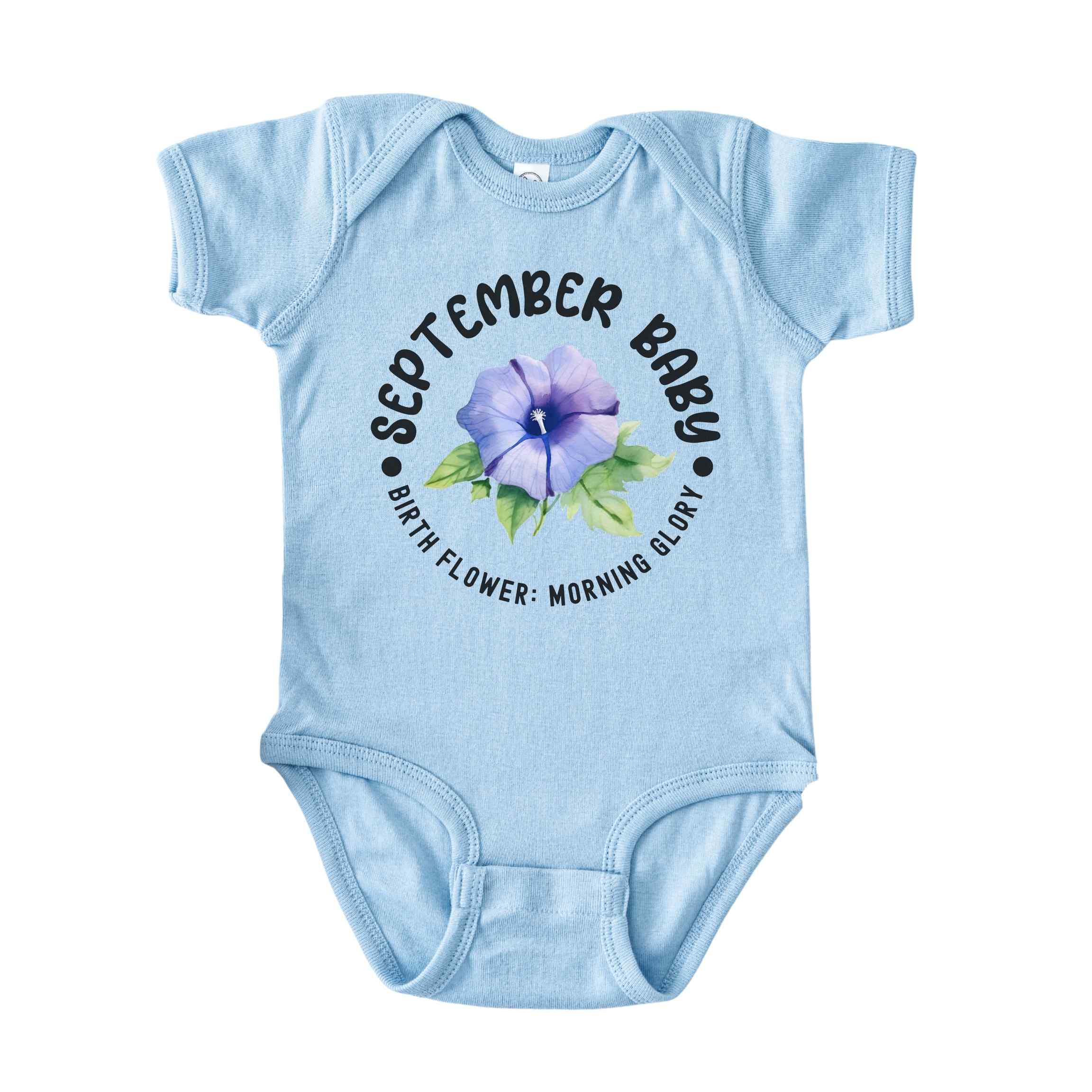 September Baby Alternate Birth Flower Bodysuit