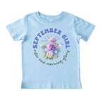 September Girl Birth Flowers (Bouquet) Tee - Toddlers