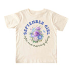 September Girl Birth Flowers (Bouquet) Tee - Toddlers