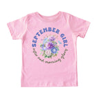 September Girl Birth Flowers (Bouquet) Tee - Toddlers