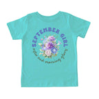 September Girl Birth Flowers (Bouquet) Tee - Toddlers