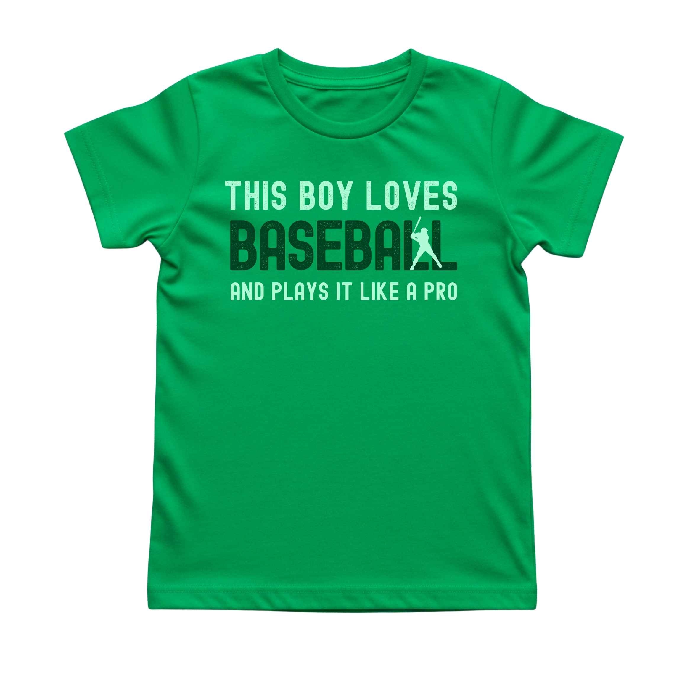 This Boy Plays Baseball Like a Pro Tee