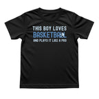 This Boy Plays Basketball Like a Pro Tee