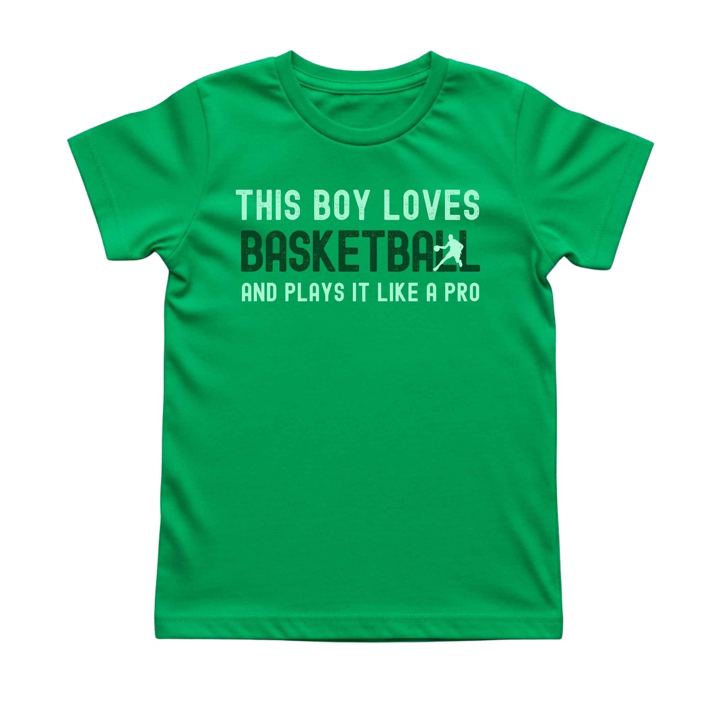 This Boy Plays Basketball Like a Pro Tee