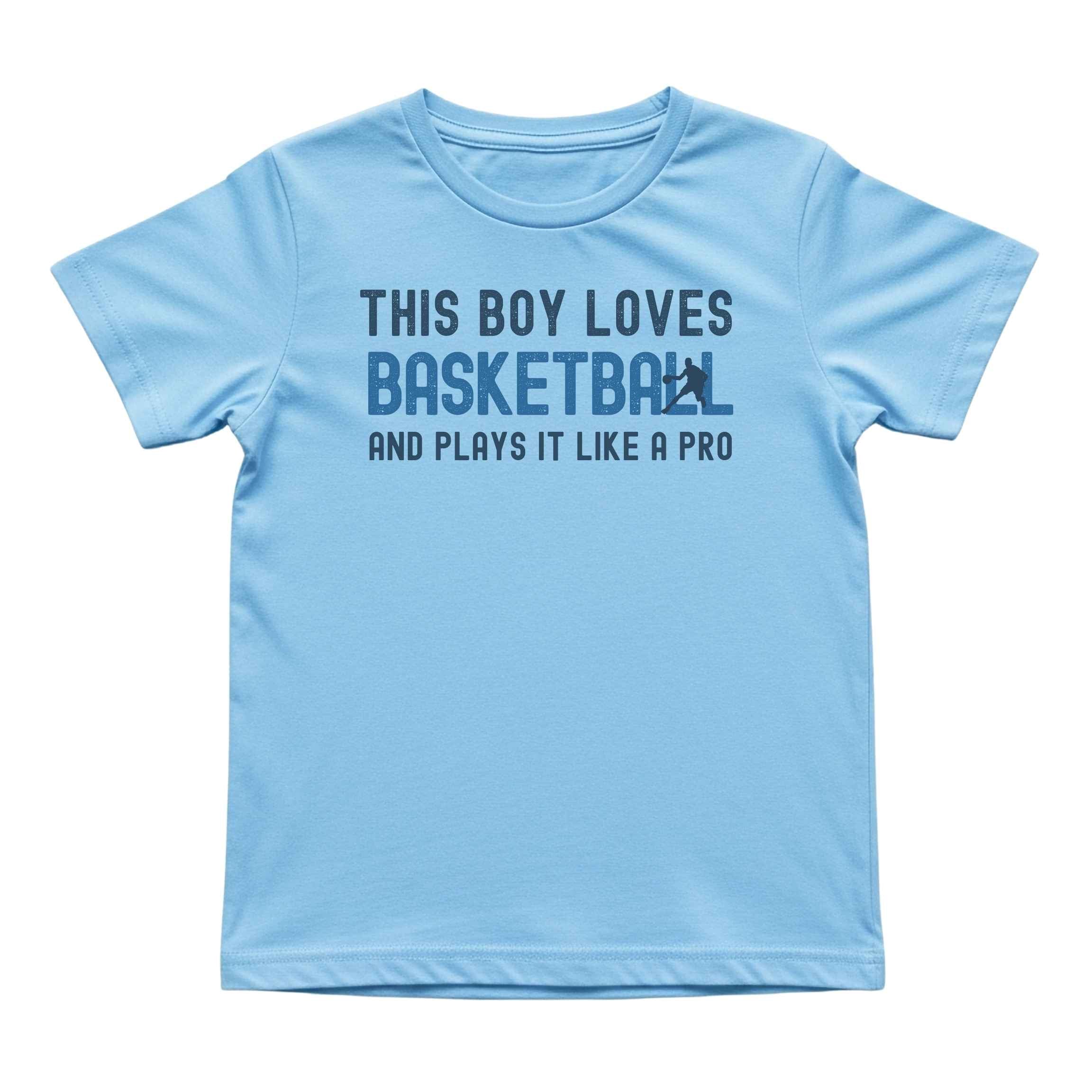 This Boy Plays Basketball Like a Pro Tee