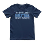 This Boy Plays Basketball Like a Pro Tee