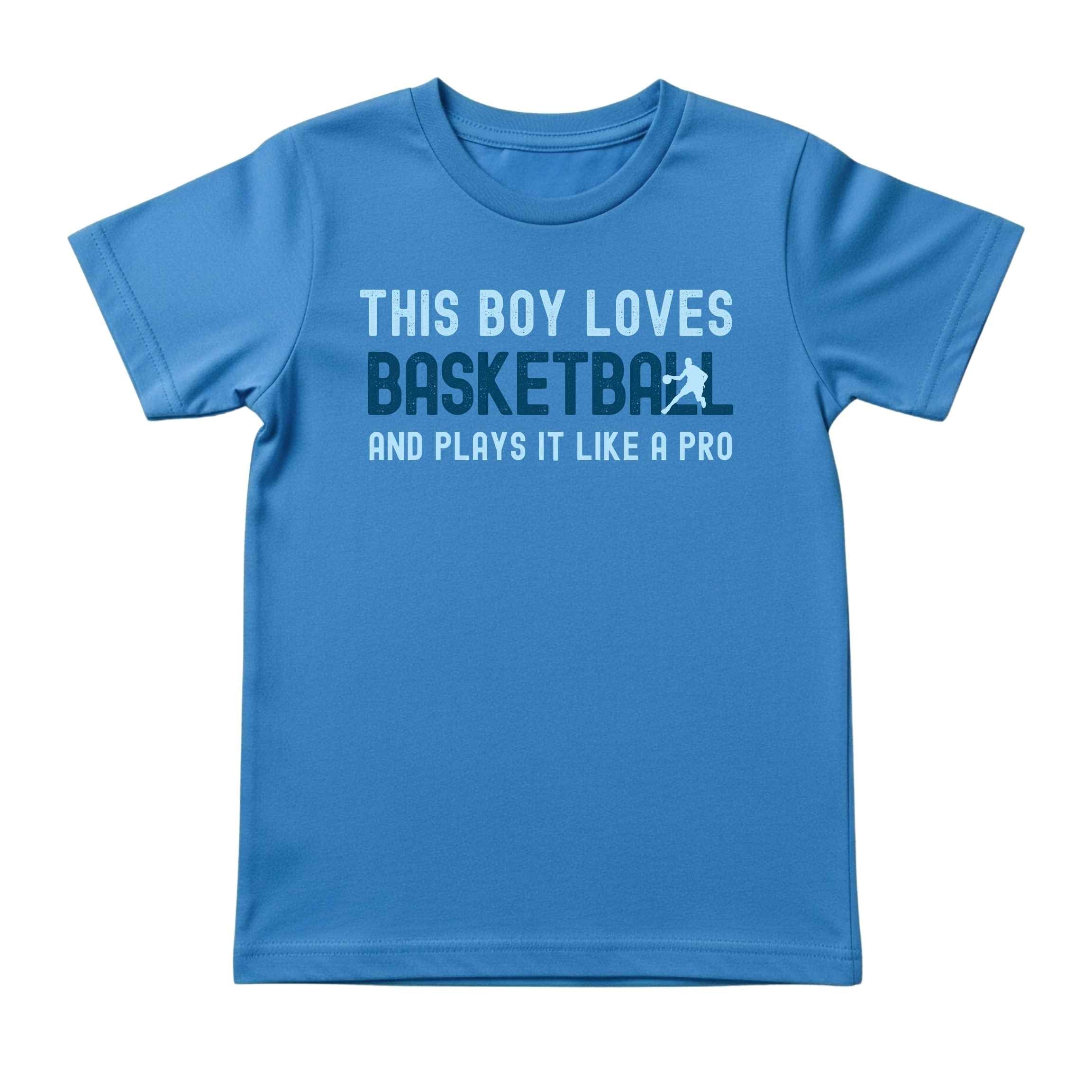 This Boy Plays Basketball Like a Pro Tee