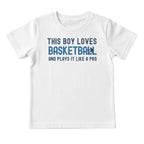 This Boy Plays Basketball Like a Pro Tee